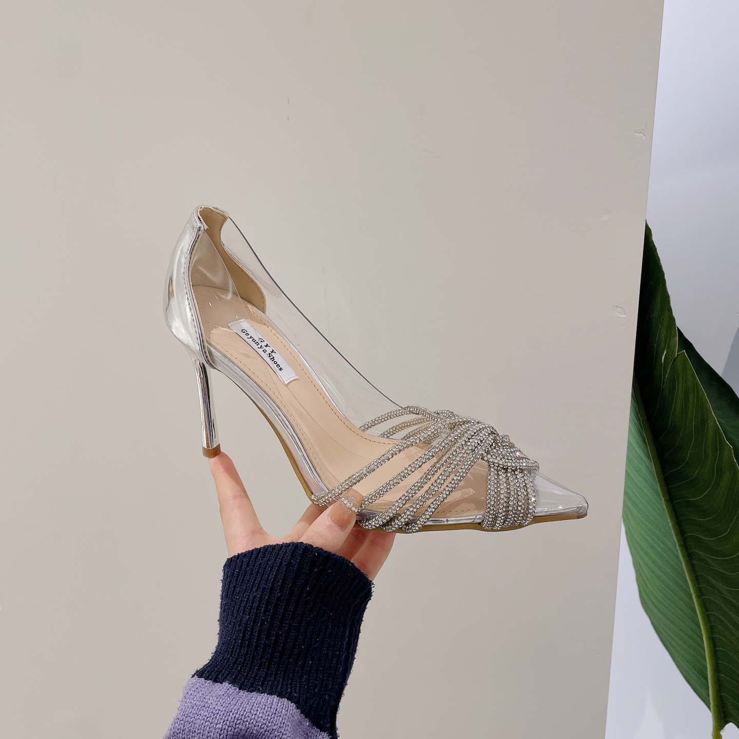 2026 Spring New Pointed Toe Thin High Heel Shoes for Women 35-40 - Image 3