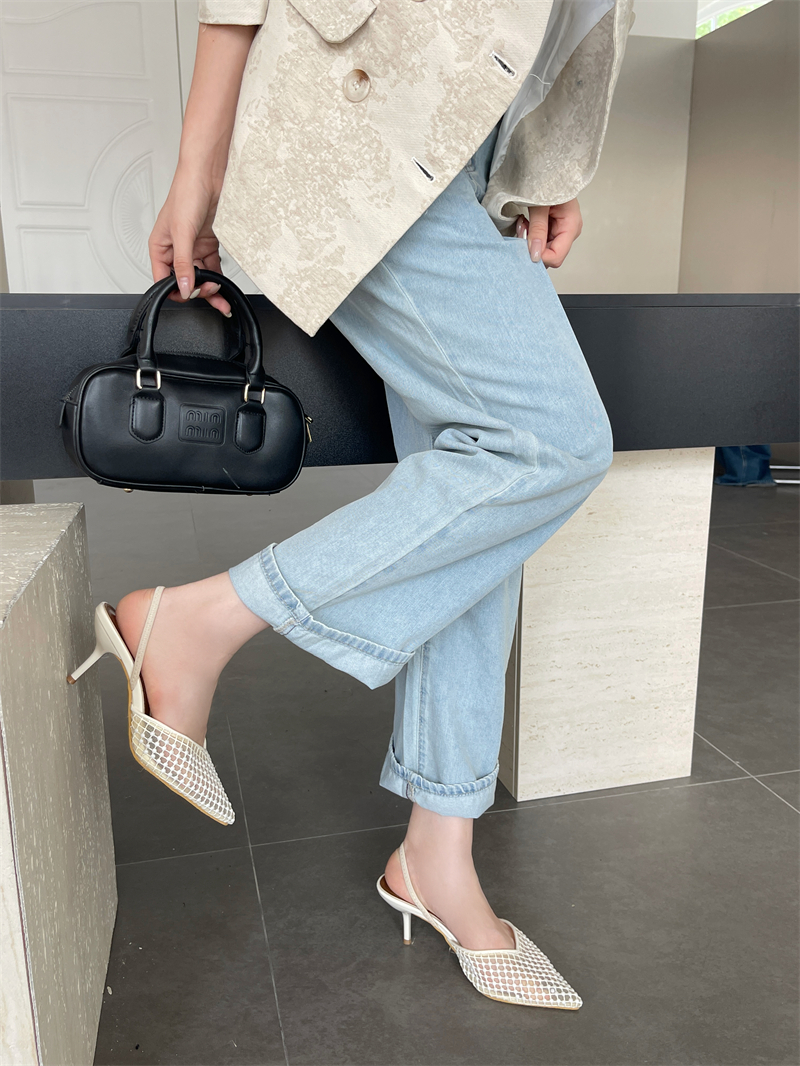2025 New Fashion Pointed Toe Strap High Heel Sandals for Women - Image 3