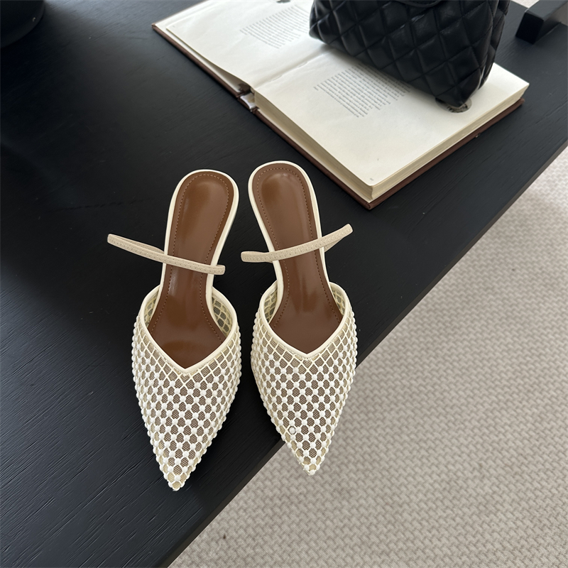 2025 New Fashion Pointed Toe Strap High Heel Sandals for Women - Image 5