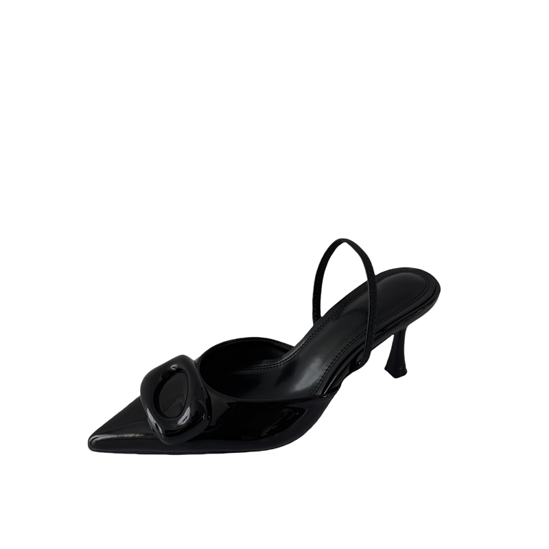 2025 New High Heel Pointed Toe Open Toe Women's Sandals - Image 5