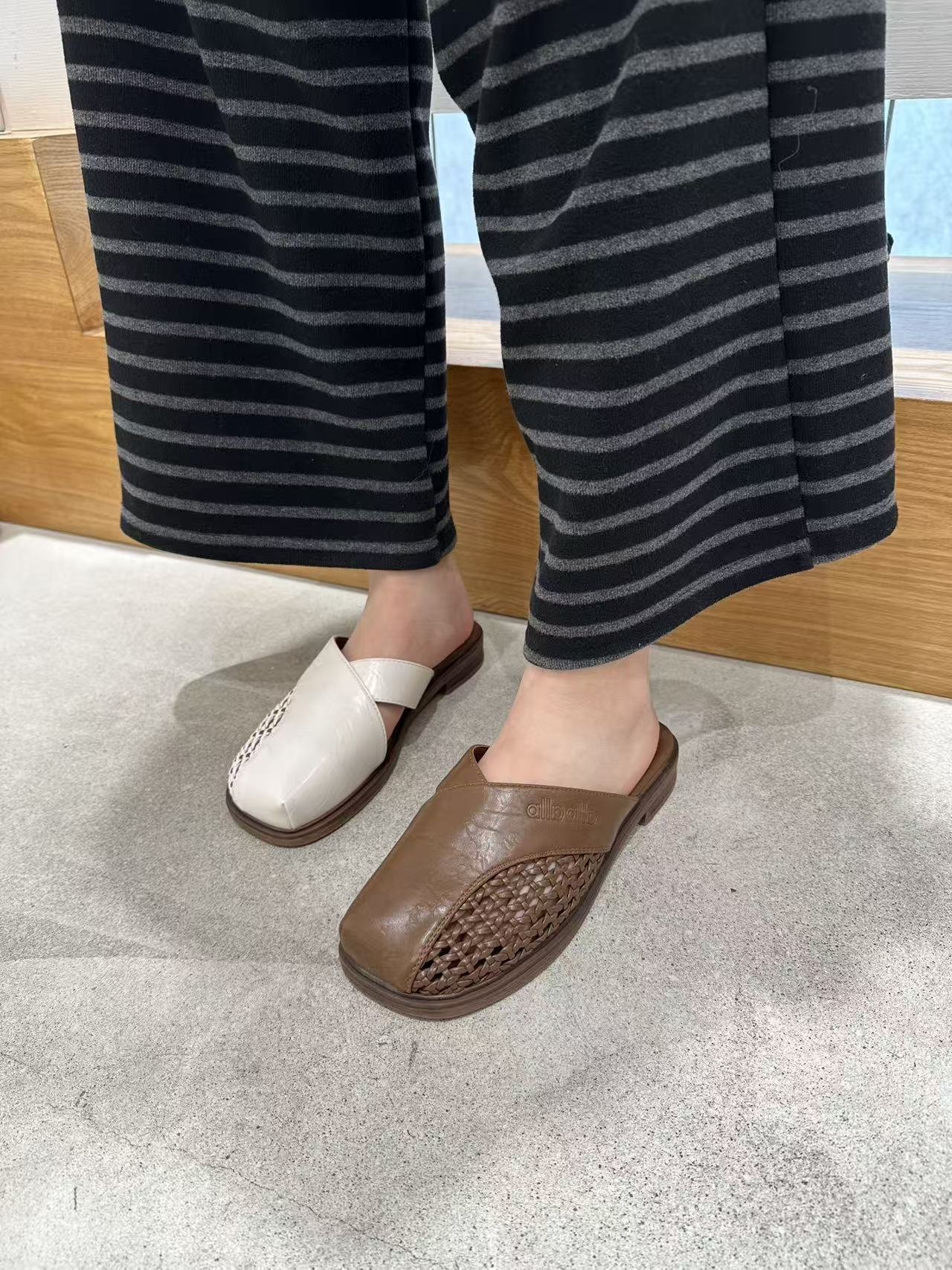 Fashion Soft Sole Slippers for Women Summer 2026 New Style Casual Versatile Roman Beach Shoes Elegant Closed Toe Slippers - Image 3