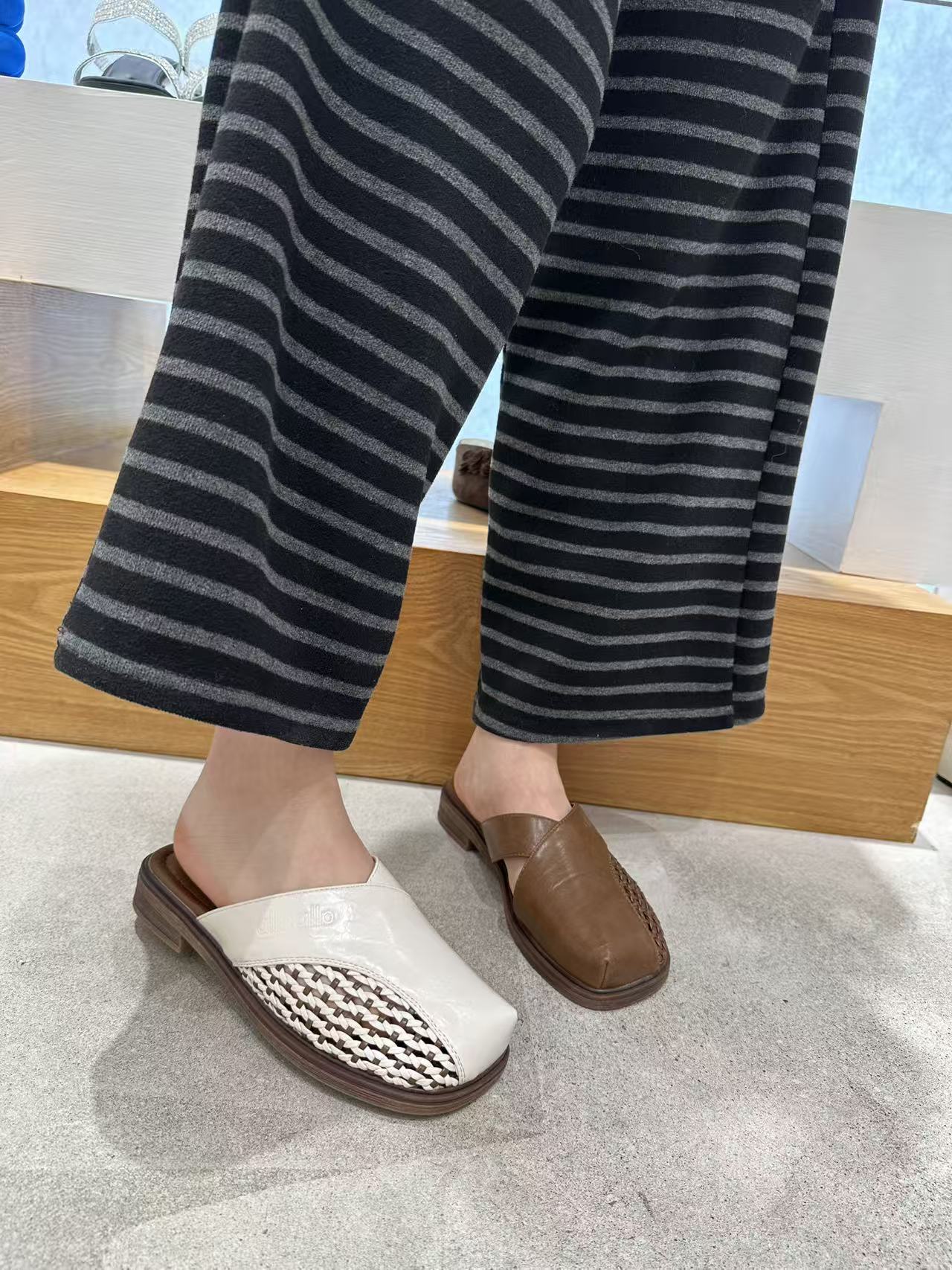 Fashion Soft Sole Slippers for Women Summer 2026 New Style Casual Versatile Roman Beach Shoes Elegant Closed Toe Slippers - Image 2